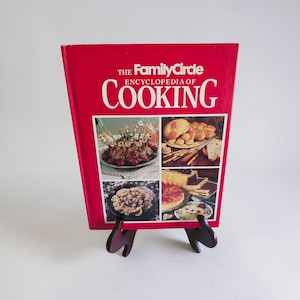 The Family Circle Encyclopedia Of Cooking 1990 Hardcover Cookbook
