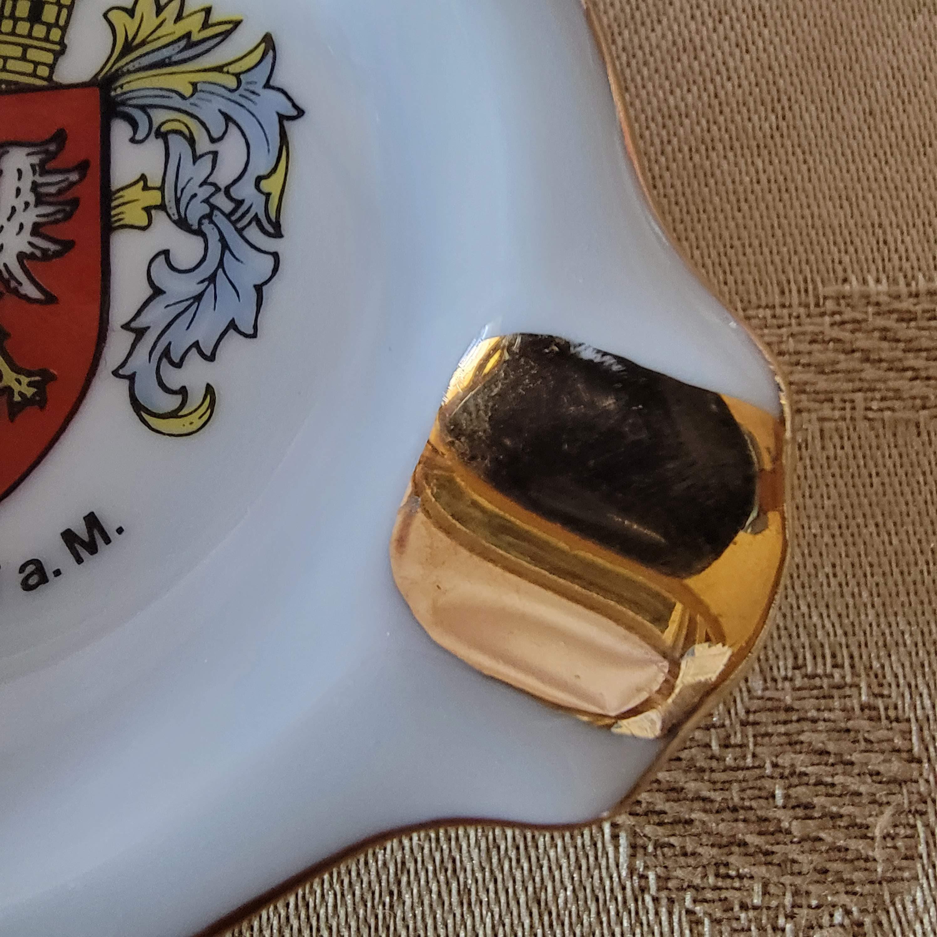 Kunst-palette Regnitzlosau K&T Bavaria Frankfurt A.m. Coat of Arms