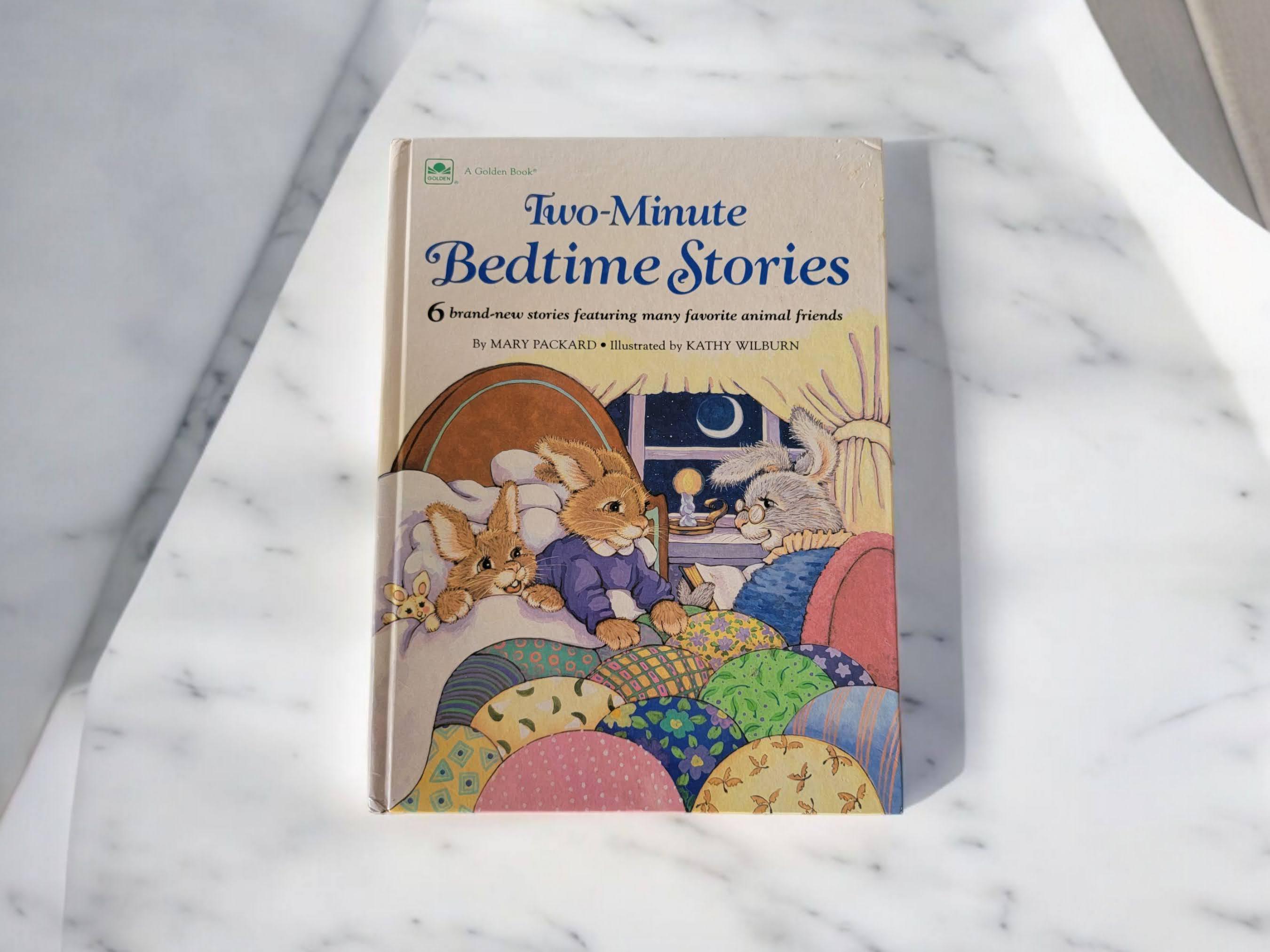 Two-minute Bedtime Stories by Mary Packard A Golden Book 1988 by