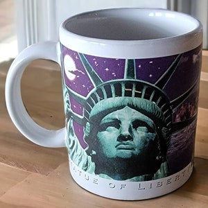 Statue of Liberty Souvenir Coffee Mug Vintage Coffee Cup Collectible Kitchen Coffee Bar Gift