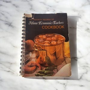 The Favorite Recipes of Home Economics Teachers Cookbook 1970 Favorite Recipes Press Paperback Spiral Bound Cookbook Vintage Collectible