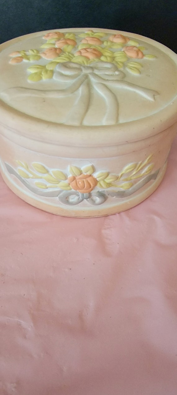 Interpur Made in Taiwan R.O.C. Ceramic Trinket Bo… - image 5