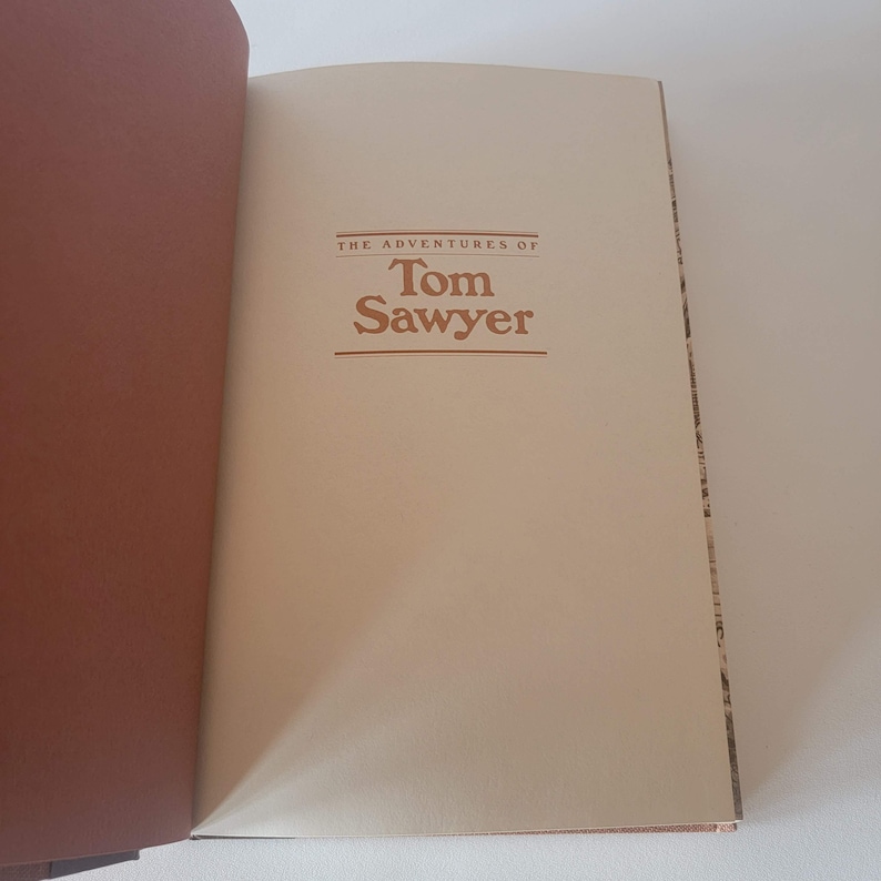 The Adventures of Tom Sawyer by Mark Twain Third Printing 1986 Readers ...