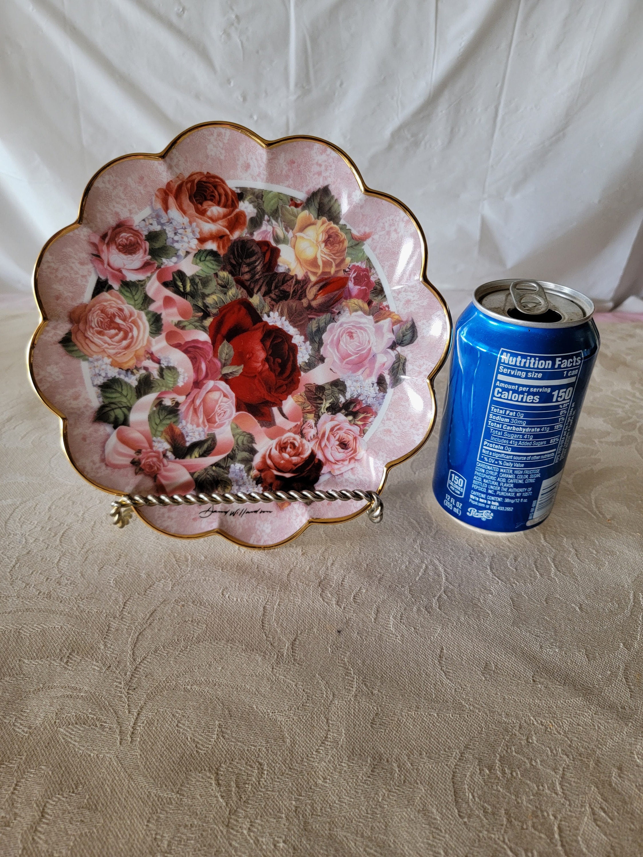 The Franklin Mint Heirloom Recommendation Victorian Rose Bouquet