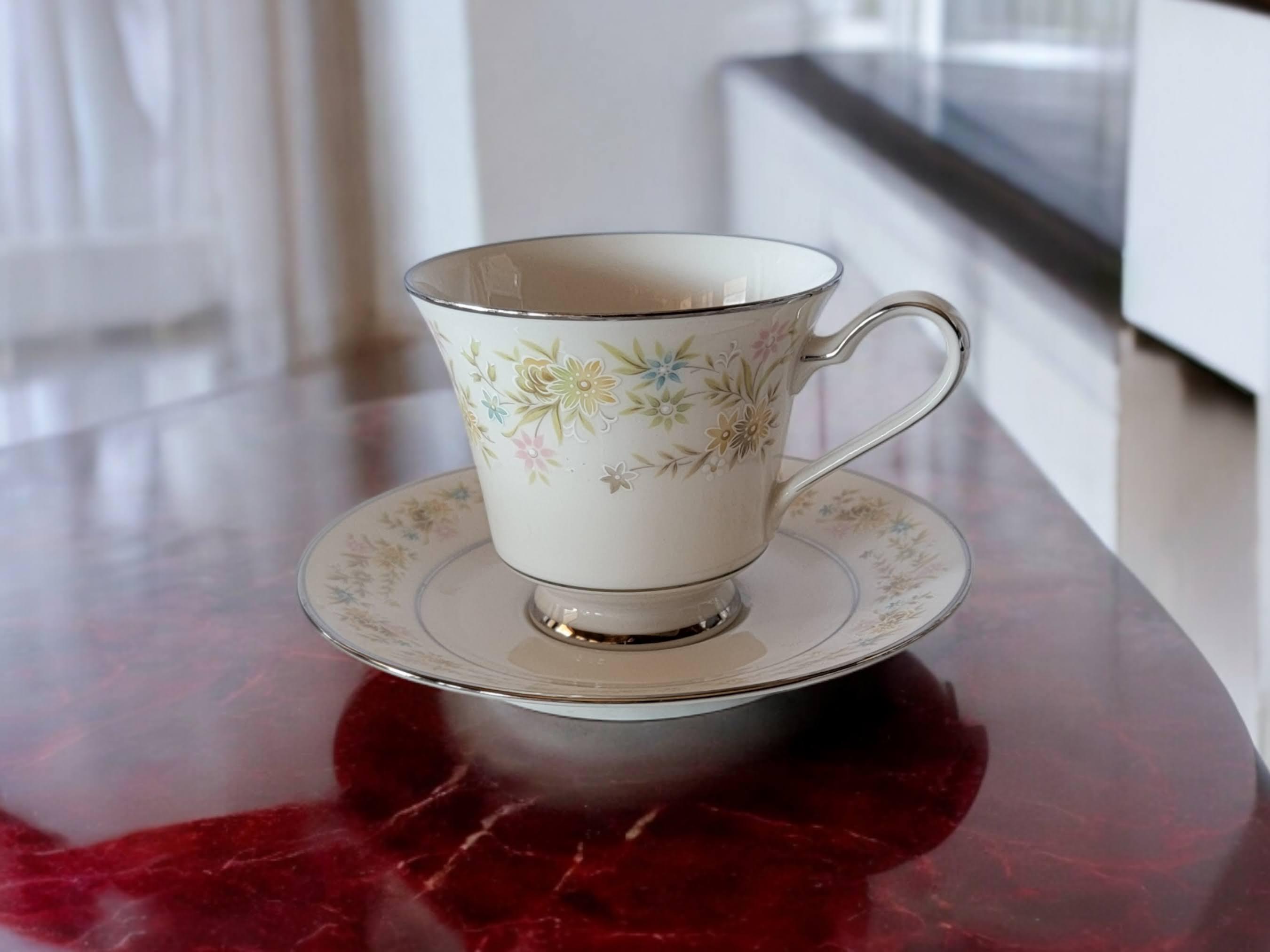 NORITAKE Ivory China 皿 ティーカップ セット ノリタケ NORITAKE Ivory China ティーカップ 6客