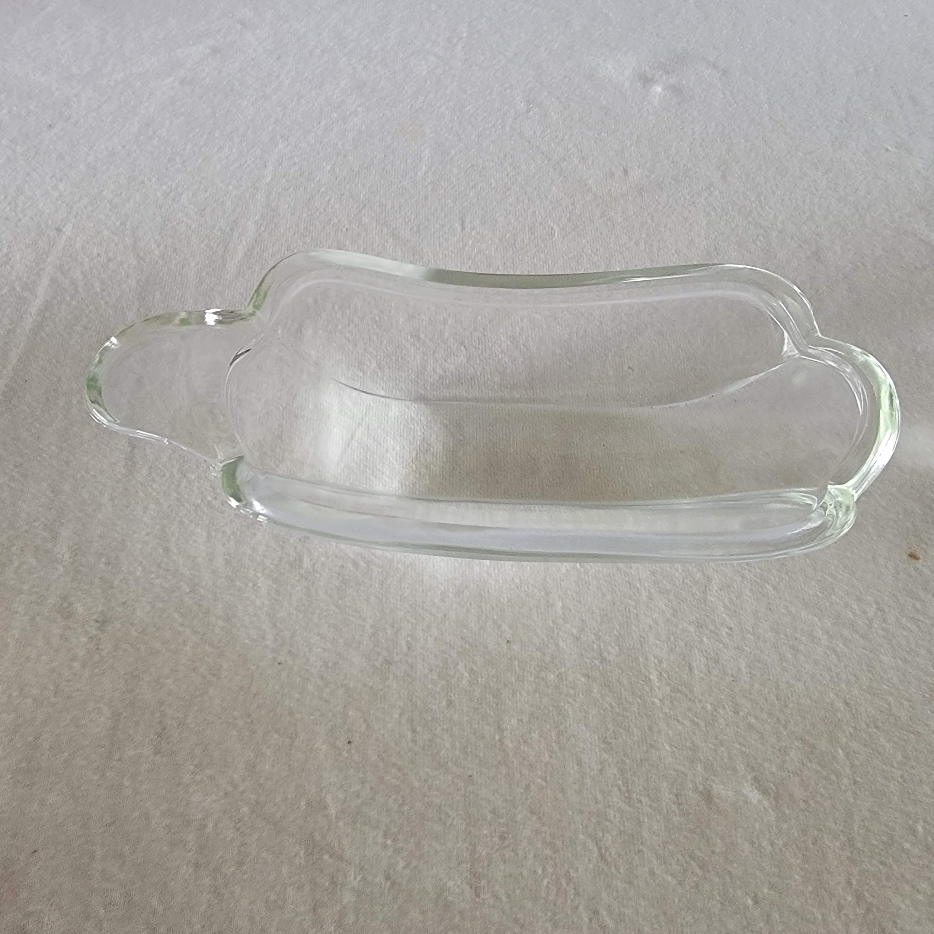 バナナ型 ガラス食器
