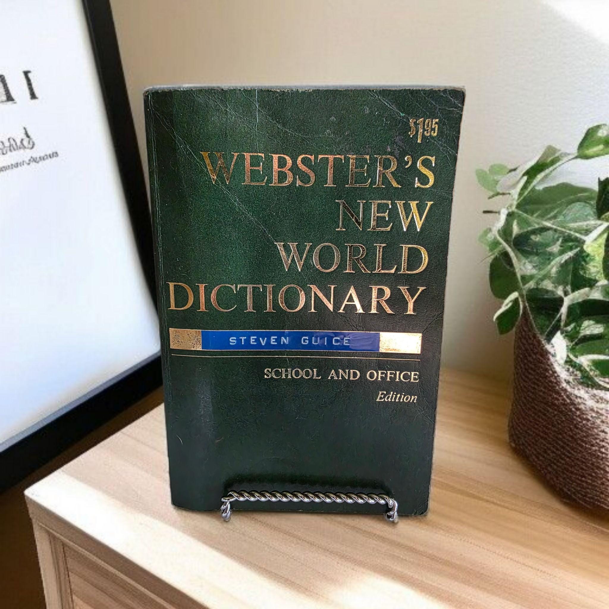 Webster's New World Dictionary Steven Guice School and Office