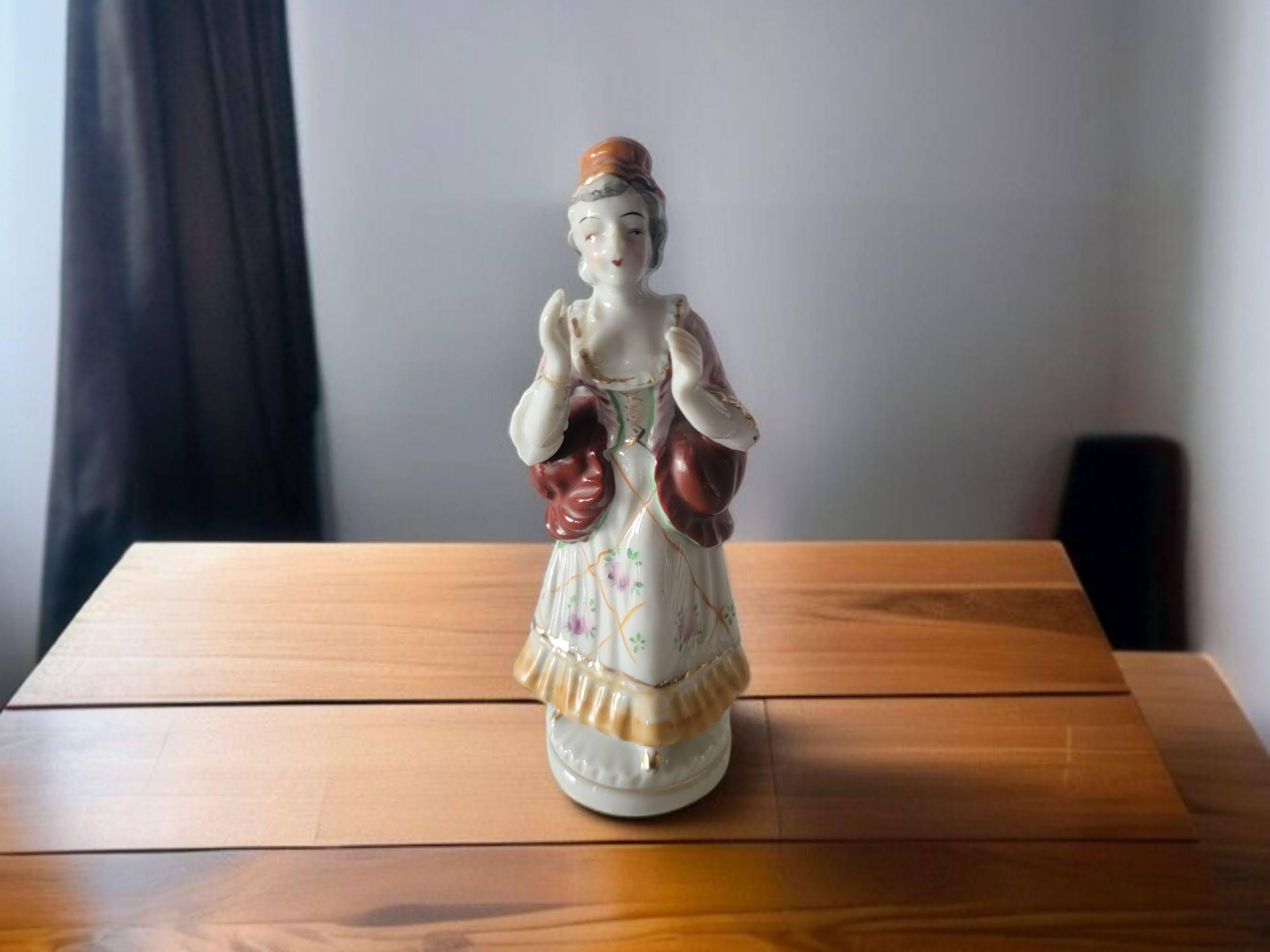 Porcelain lady figurines - Etsy 日本