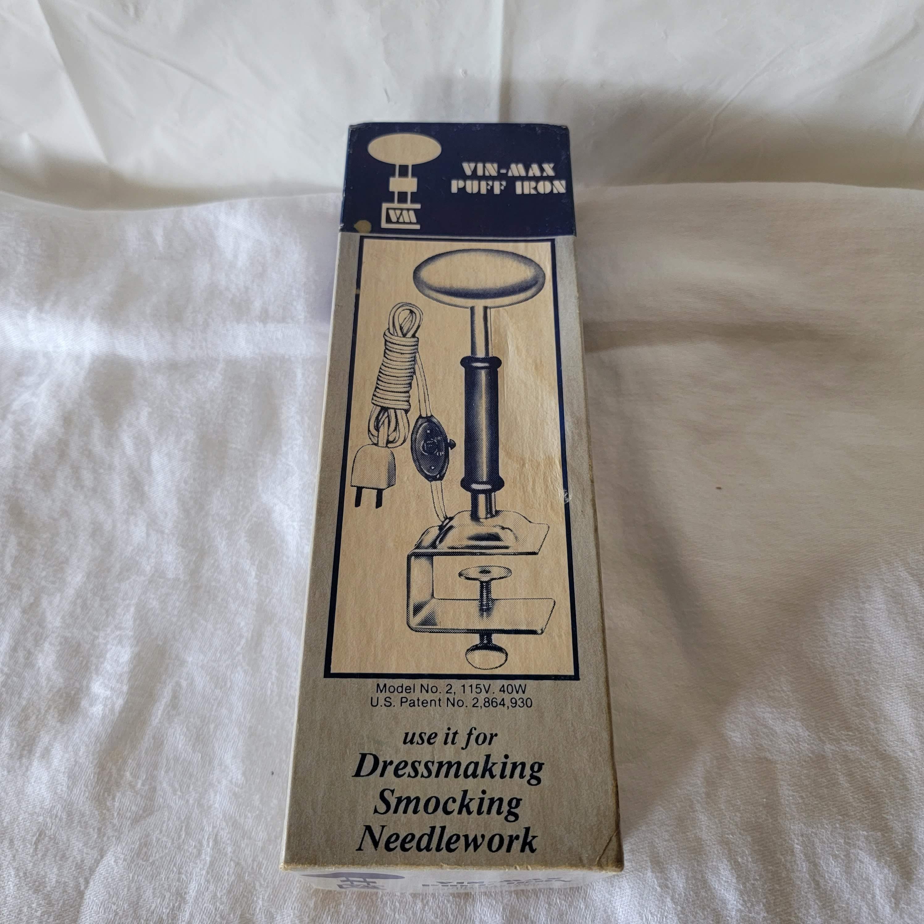 【新作入荷!!】  Puff Vin-max Iron Smocking Dressmaking, 2, No Model アンティーク雑貨