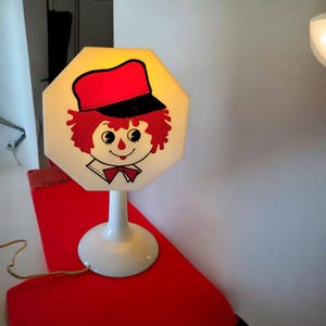 Raggedy andy lamp - Etsy 日本