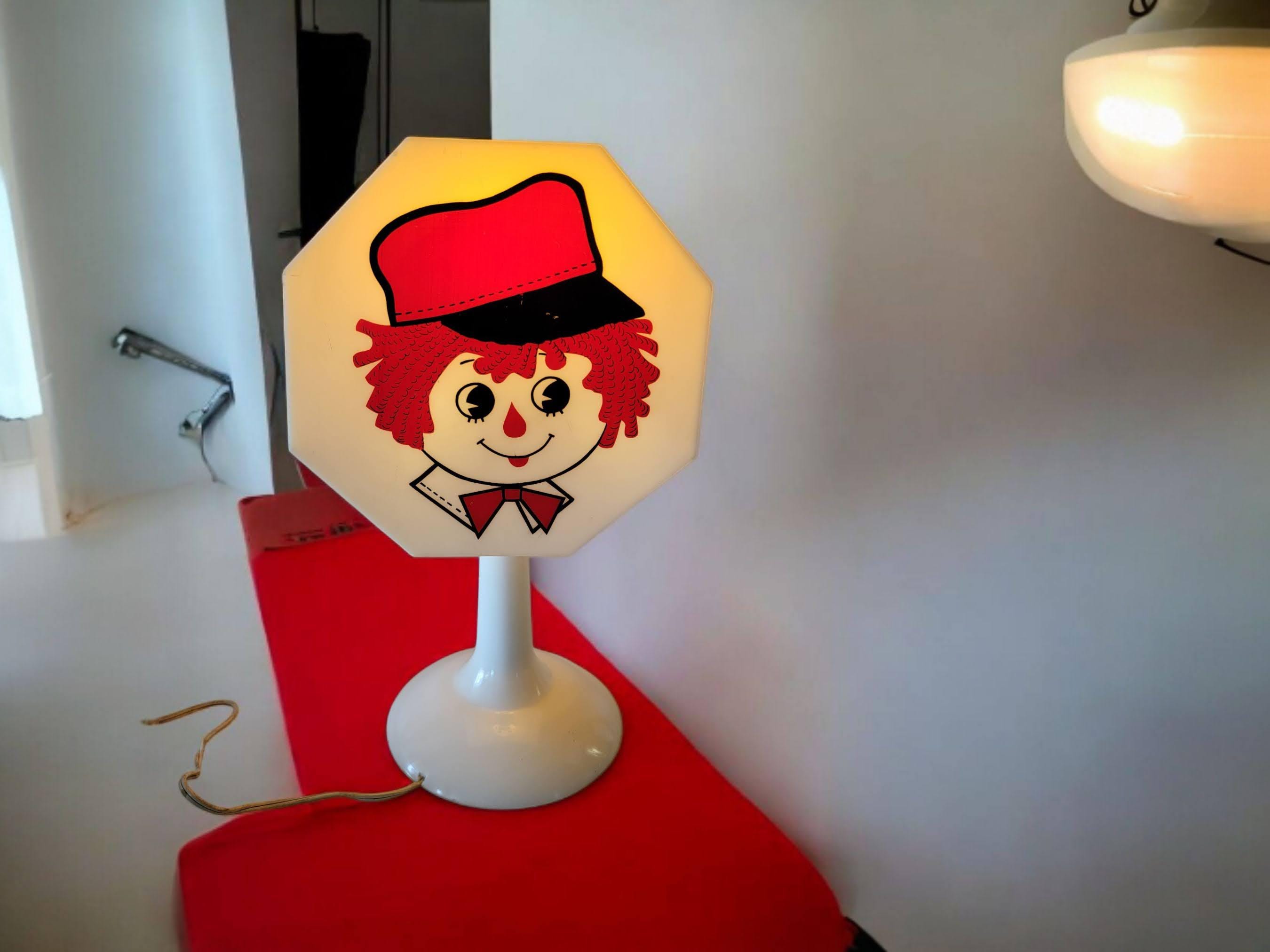 Raggedy andy lamp - Etsy 日本