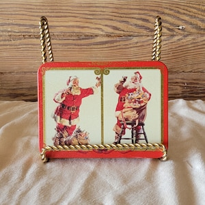 Vintage 1994 Nostalgie Speelkaarten Coca-Cola Santa Speelkaarten Kerst Collectible Vintage Kerst