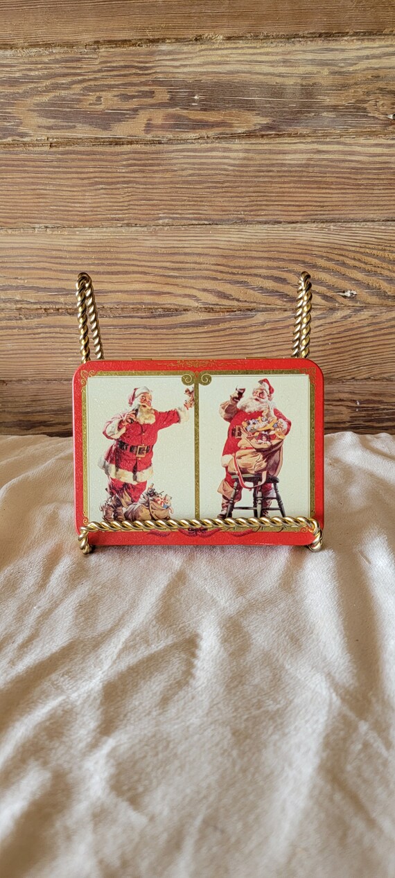 Vintage 1994 Nostalgia Playing Cards Coca-cola Santa Playing Cards