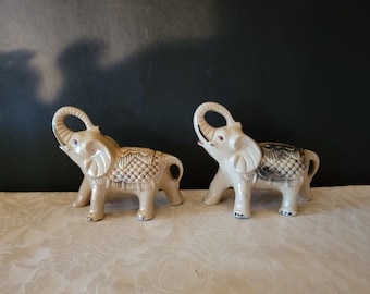 ヴィンテージの象の置物 2 体 - Etsy 日本