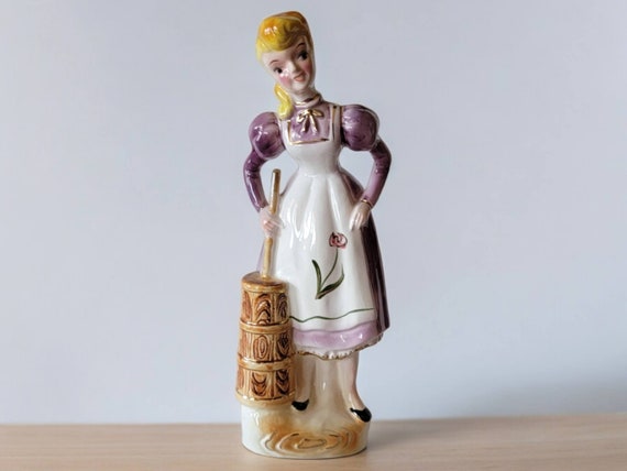 Kreiss and Company Porcelain Housewife Figurine Forever Yours Gift