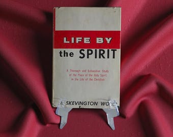 La vita secondo lo Spirito di A. Skevington Wood 1963 Copertina rigida con sovraccoperta Libro cristiano