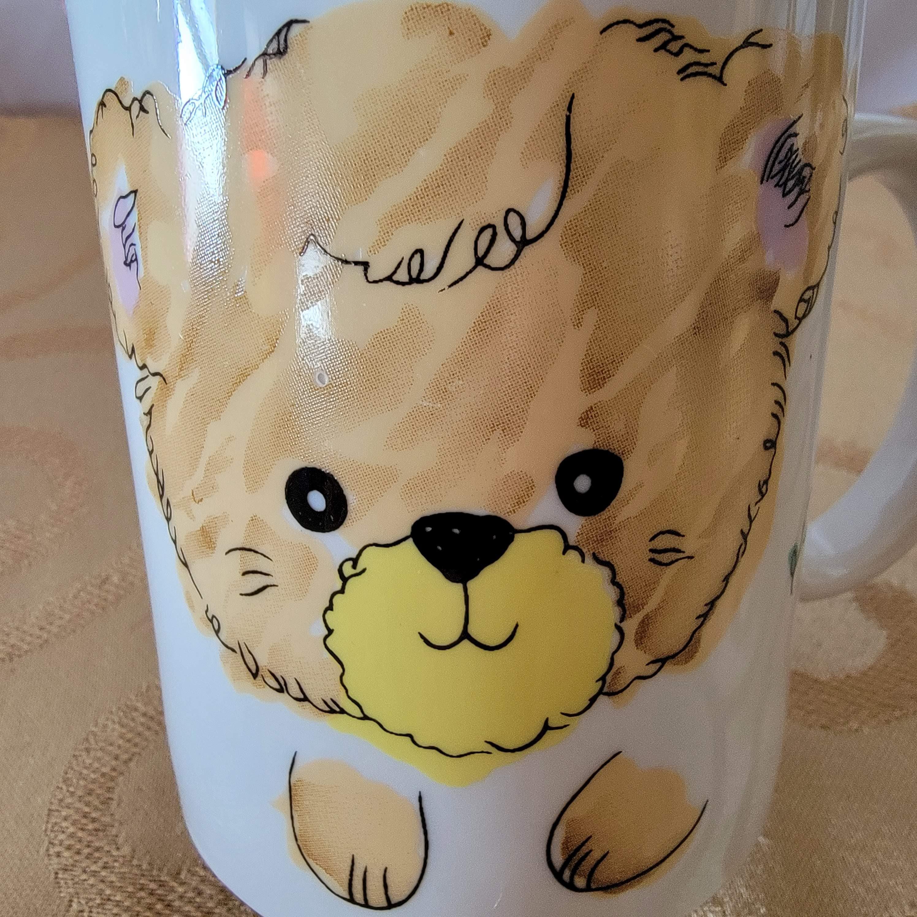 Tazza In Ceramica Orsetto Papà | 312 Ml | Regalo Simpatico Per La Festa Del Papà | Lavabile In Lavastoviglie E Microonde - 2