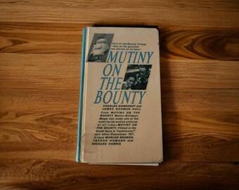 Mutiny On The Bounty Charles Nordhoff und James Norman Hall 36th Druck Juli 1969 Pocket Cardinal Edition Hard Cover Vintage Sammlerstück