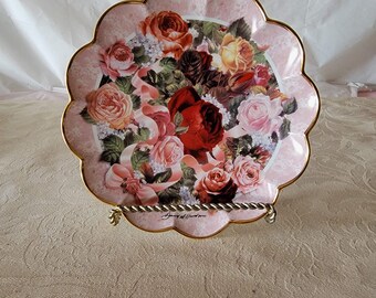 The Franklin Mint Heirloom Recommendation Victorian Rose Bouquet