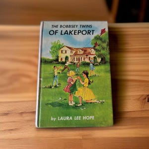 The Bobbsey Twins of Lakepost by Laura Lee Hope 1961 Grosset & Dunlap Hard Cover Children's Book Fiction Novel Vintage Collectible