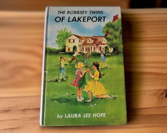 The Bobbsey Twins of Lakepost by Laura Lee Hope 1961 Grosset & Dunlap Hard Cover Children's Book Fiction Novel Vintage Collectible