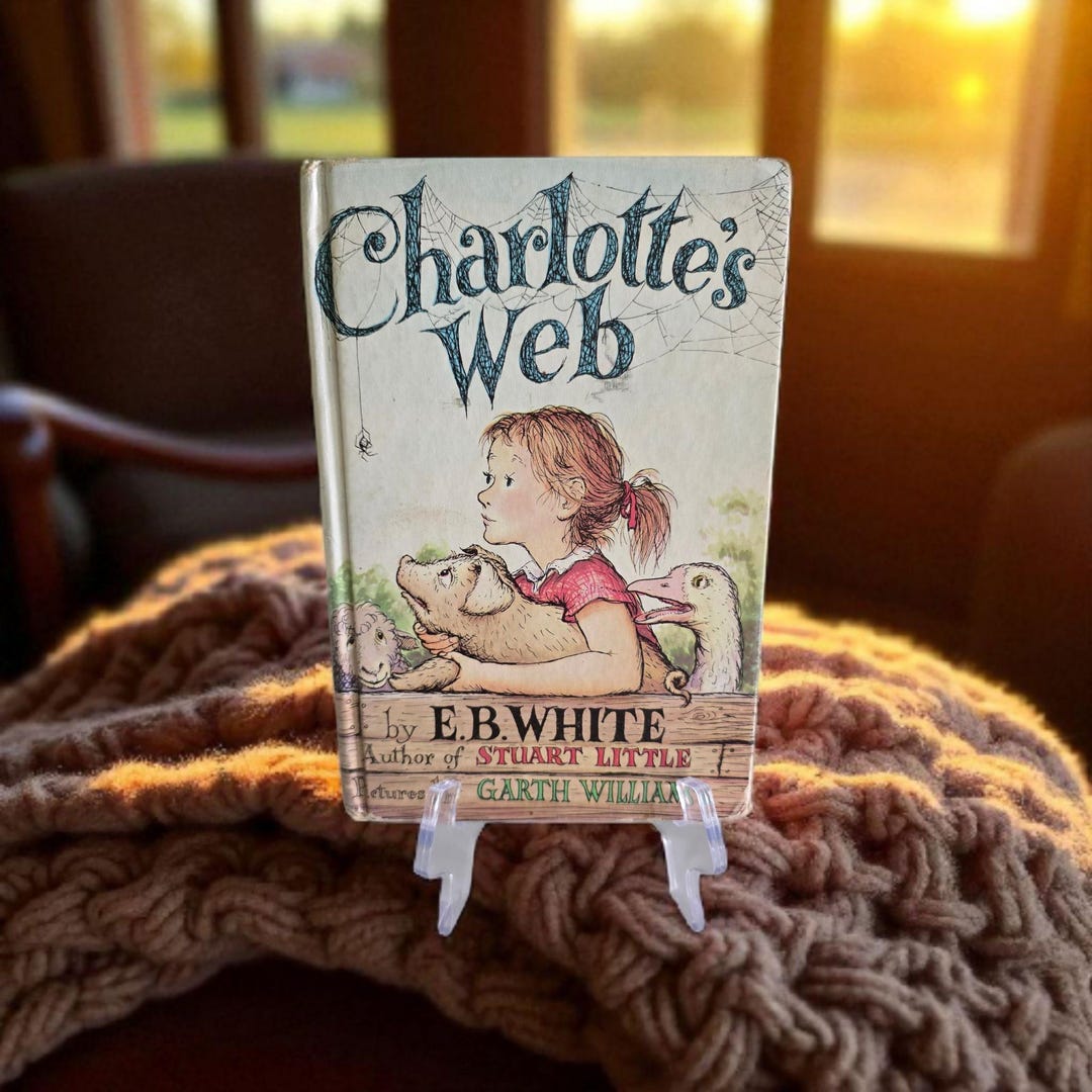 Charlotte's Web by E.B. White Pictures by Garth Williams Harper & Row ...