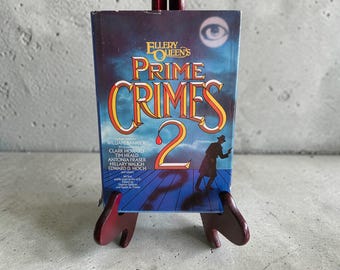Ellery Queens Prime Crimes 2: Short Novel by William Bankier 20 Stories First Printing 1984 Hardcover With Jacket