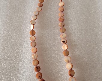 Collier Vintage En Corail Et Coquillages - Très Bon état - Occasion - Bijou Perles Thème Marin