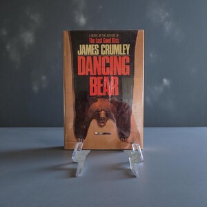 Dancing Bear by James Crumley 1983 Hardcover With Jacket First