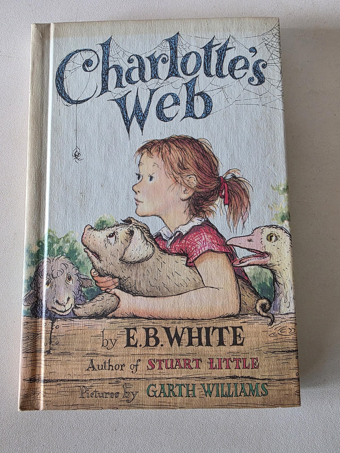 Charlotte's Web by E.B. White Vintage 1980s Weekly Reader Books Hard ...