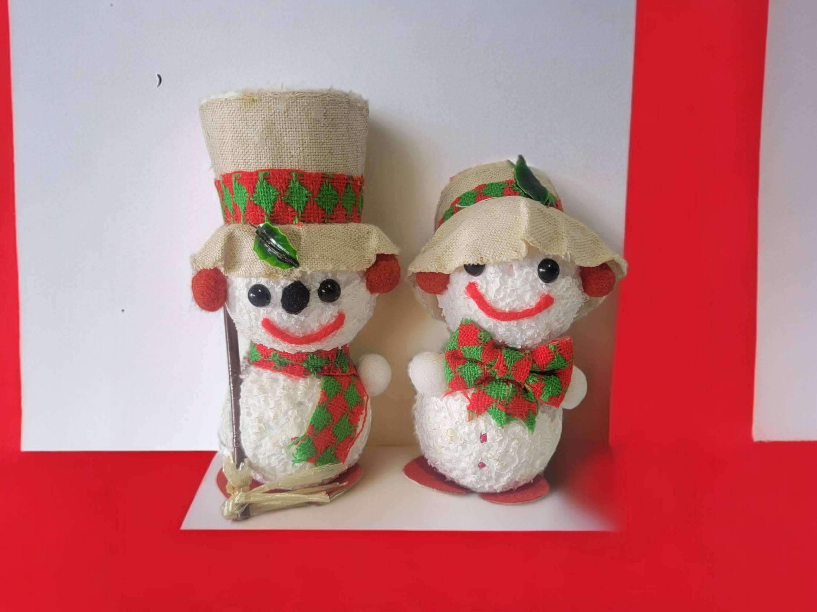 Vintage Snowman Made in Japan - Etsy