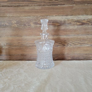 Nachtmann Bleikristall 24% Germany, Vintage Nachtmann Crystal Decanter, Made in Germany, Vintage Barware, Clear Crystal Decanter