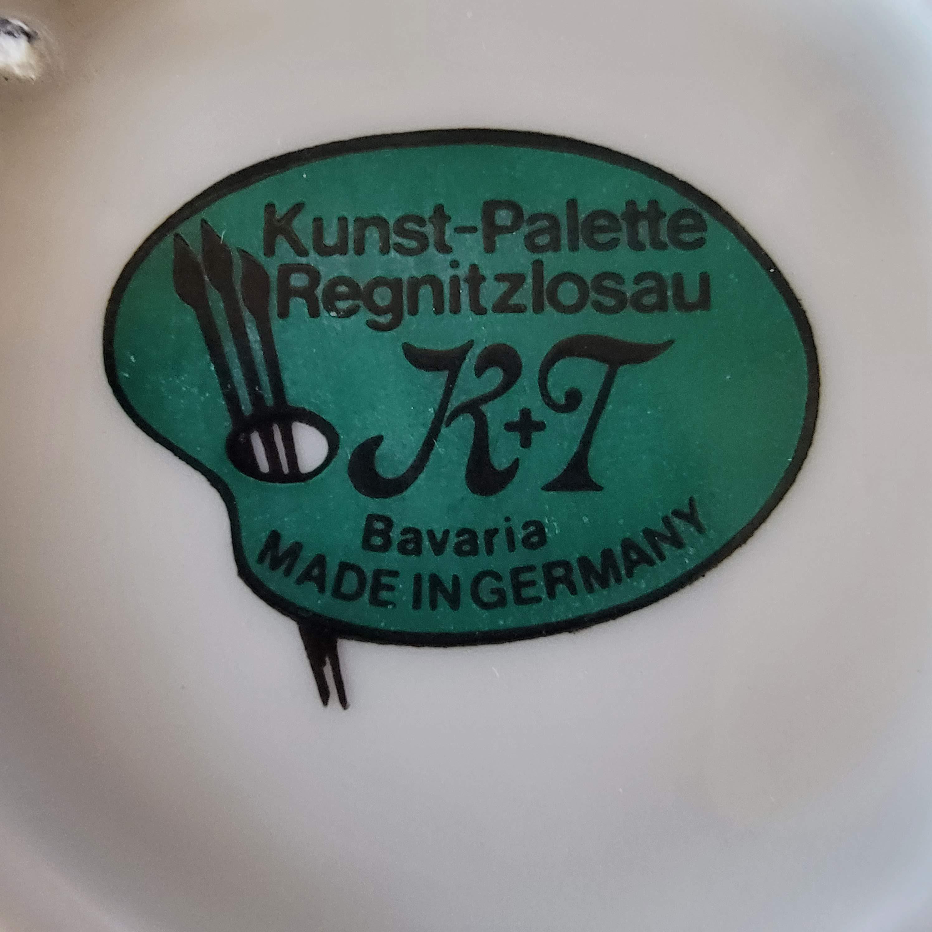 Kunst-palette Regnitzlosau K&T Bavaria Frankfurt A.m. Coat of Arms