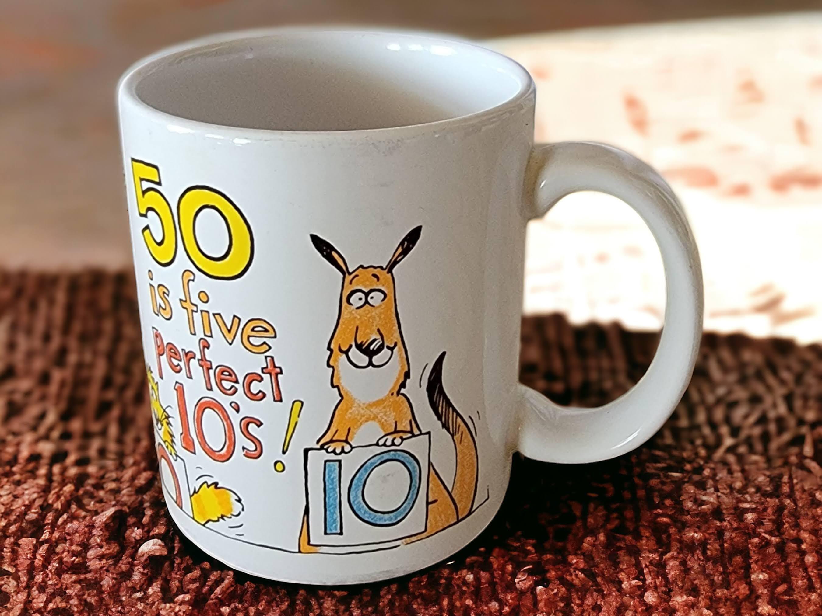 9 oz coffee mugs 9 oz. Gold Banded Mug