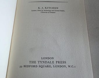 古代オリエントと旧約聖書 K.A.キッチン著 ハードカバー 宗教書
