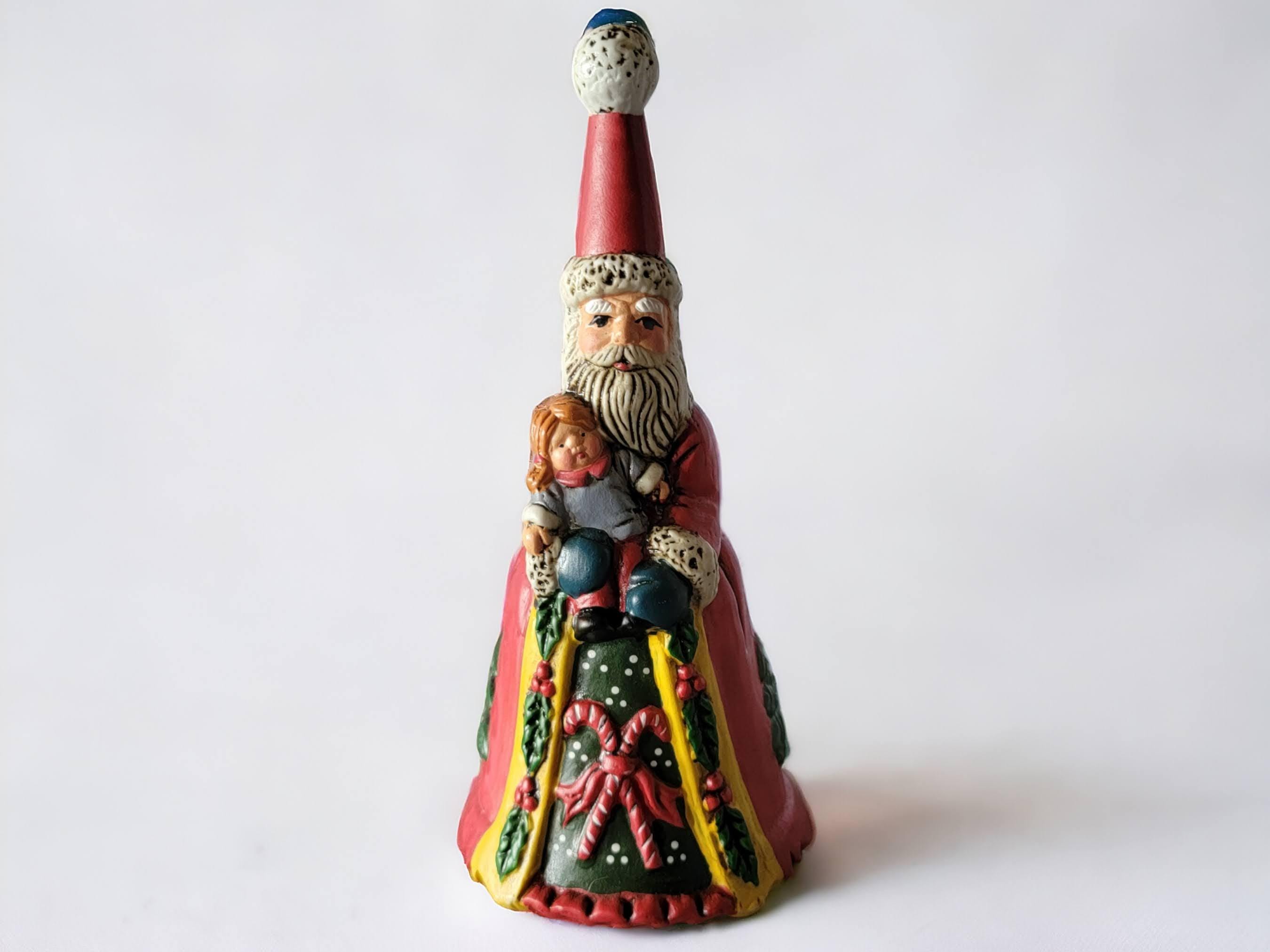 ヴィンテージ プライス製品 旧世界のサンタクロース セラミックベル