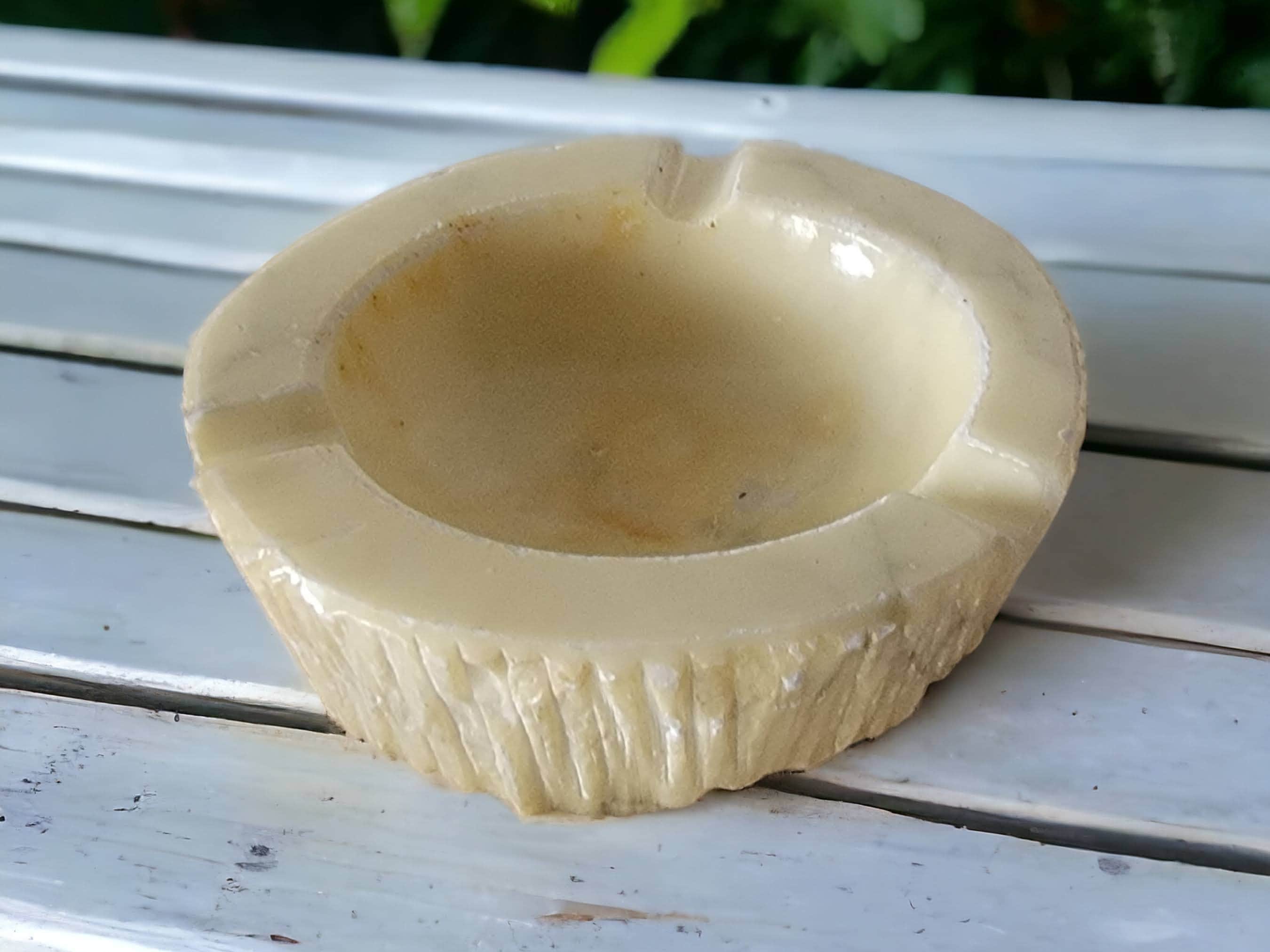 Vintage Marble Ashtray - Etsy