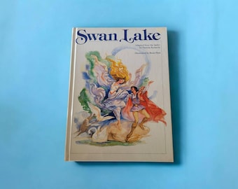 Swan Lake Adapted From The Ballet by Pamela Kennedy Illustrated Russ Flint 1986 Ideals Publishing Hard Cover Children&#39;s Book ISBN 0824981510