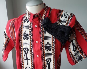 Men&#39;s Cotton African Print Short Set: Vibrant Summer Style