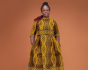 African Kitenge Dress: Fit and Flare, Kenyan Ethnic Print - Etsy African Kitenge Dress: Fit and Flare, Kenyan Ethnic Print - Etsy