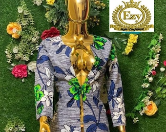 Ankara Kimono: African Print Cotton Jacket