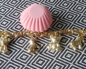 Stainless Steel Charm Bracelets. Silver Charm Bracelets. Gold Charm Bracelets. Unisex Charm Bracelets. Bear Horse Elephant Charm Bracelets