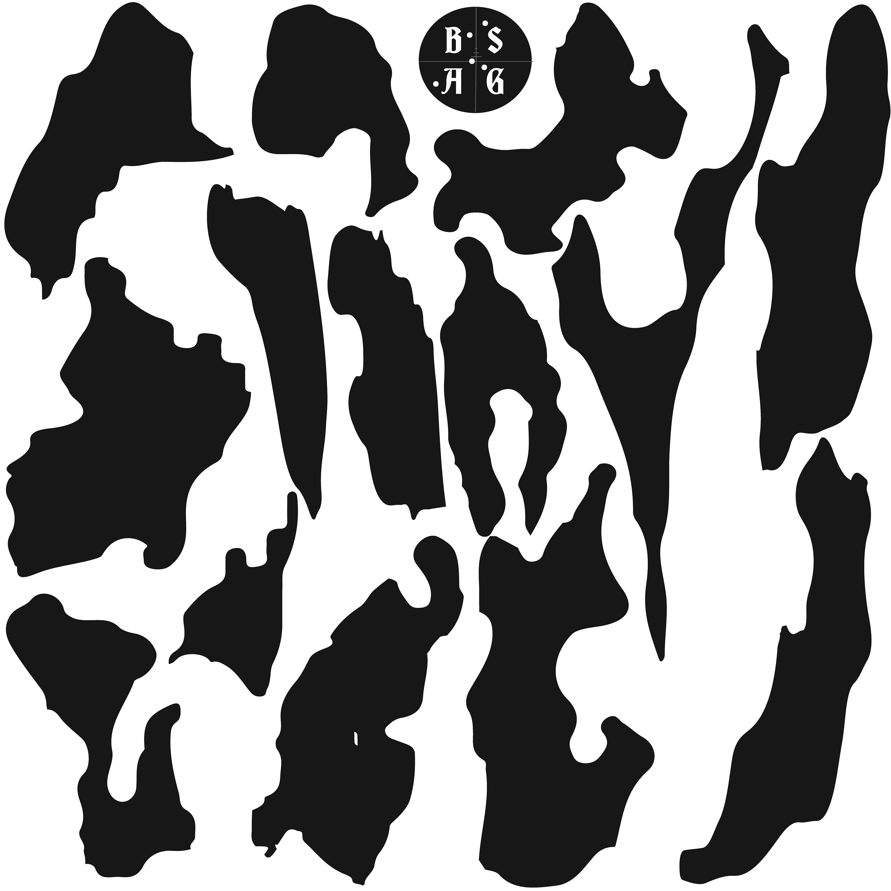 Pack Of 2 Bottomland Camouflage Stencil Pattern Printed On Etsy pack-of-2-bottomland-camouflage-stencil-pattern-printed-on-etsy