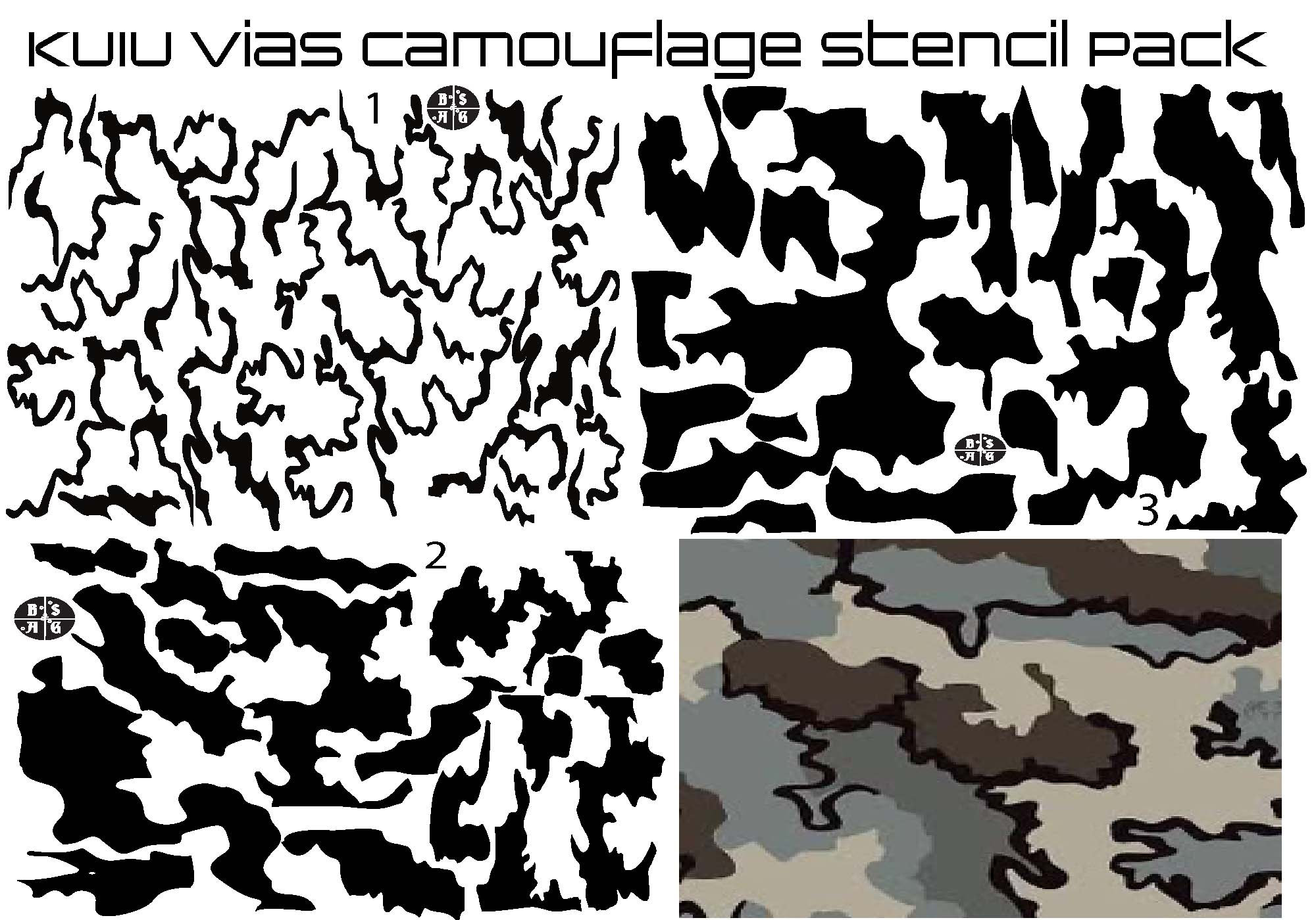 Mayco SL-456 Camo Stencil