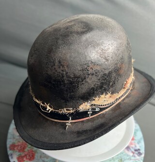 Cappello Da Baseball Queen Con Coroncina Di Strass - TOP HEADWEAR, Stile Distressed, Taglia Unica Donna