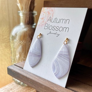 Danielle collection petal shaped earrings