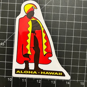 King Kamehameha Marker 4x5” 2 directional options