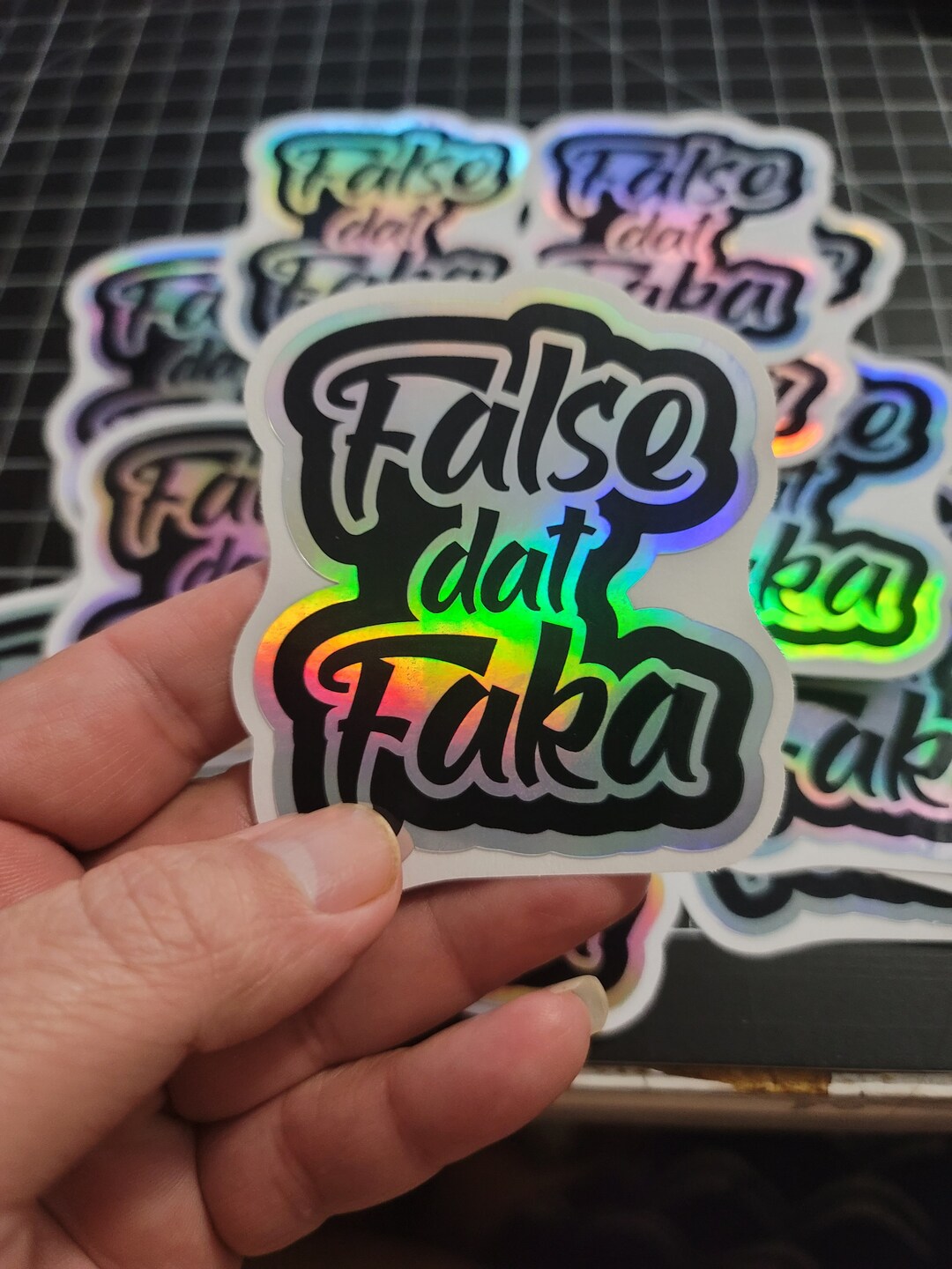 Dat Holo Sticker Holographic 3