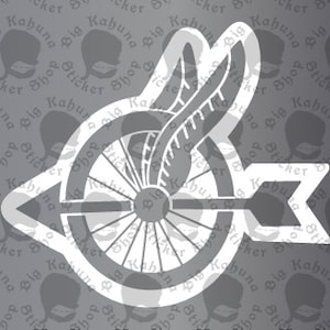 SVG of Police Motorcycle Wheel with Wings.