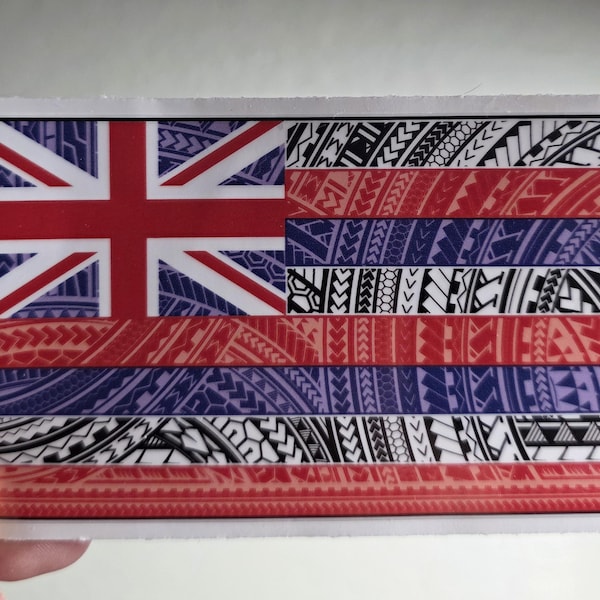 4.5x2,5” Poly filled Hawaiian Flag